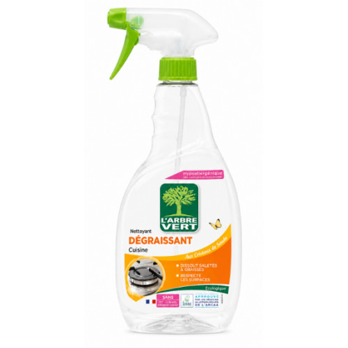 Очисний спрей-знежирювач для кухні L'Arbre Vert, 740 мл